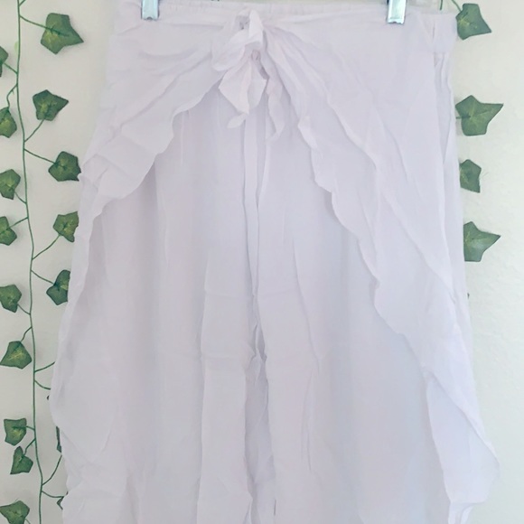 white flowy boho pants !! - Picture 2 of 2